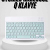 KESGİN MARKET ® Uyumlu Kablosuz Bluetooth Şarj Edilebilir Mini Q Klavye