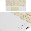 KESGİN MARKET ® Bluetooth Touchpad Klavye 10.9 inch Kablosuz Wifi Q Klavye Slim