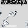 KESGİN MARKET ® Mutfak Musluk Başlığı 1080 Derece Dönebilir Oynar Başlıklı Musluk Aparatı