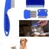 KESGİN MARKET ® Tüy Fırçası Bit Tarağı Seti Evcil Hayvan Tüy Toplayıcı Bit Pire Önleyici Tarak