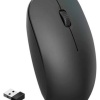 KESGİN MARKET ® Ergonomik Tasarım Kablosuz Siyah Mouse Hassas Uzun Ömürlü