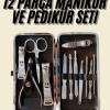 KESGİN MARKET ® Tırnak Bakımı Tırnak Makası Profesyonel 12 Parça El Ayak Manikür Pedikür Seti