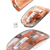 KESGİN MARKET ® Sessiz Tıklama Çift Modlu Bluetooth Ve Alıcı Şeffaf Mouse Fare
