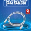 KESGİN MARKET ® Type-C Ligtning 30W İOS Şarj Kablosu Hızlı Şarj Kablosu