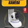 KESGİN MARKET ® Akıllı Gece Görüşlü Sensörlü Wifi Kamera Telefondan Takip Edilebilir