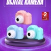 KESGİN MARKET ® Dijital Fotoğraf Makinesi Çocuk Mini 1080p HD Kaliteli Renkli