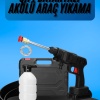KESGİN MARKET ® Akülü Oto Araç Yıkama Yüksek Basınçlı Araba Yıkama Makinesi Şarjlı