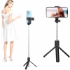 KESGİN MARKET ® Selfie Çubuğu Tripod Bluetooth Kumandalı Selfie Çubuğu Telefon Tutucu
