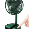 KESGİN MARKET ® Katlanabilir Usb Şarjlı Masaüstü Soğutucu Mini Fan Telefon Tutucu