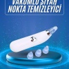 KESGİN MARKET ® Siyah Nokta Temizleme Cihazı 4 Başlıklı Vakumlu Pilli Ölü Deri Arındırma