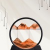 KESGİN MARKET ® Dekoratif Kum Sulu Kum Saati Yuvarlak Şık Kum Tablosu Kum Saati Şeklinde Kum Tablo