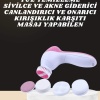 KESGİN MARKET ® İkili Cilt Bakım Seti 5 Başlıklı Yüz Temizleme ve Masaj Aleti Canlandırıcı ve Onarıcı