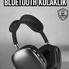 KESGİN MARKET ® P9 Plus Kulaklık Siyah Bluetooth Bağlantılı Kulak Üstü Kablosuz