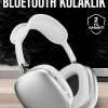 KESGİN MARKET ® P9 Air Max Kablosuz 5.0 Mikrofonlu Bluetooth Kulaklık Beyaz Yüksek Ses Kaliteli