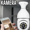 KESGİN MARKET ® Ampul Görünümlü Güvenlik Kamerası Duylu Wifi Kamerası Dönebilen