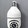 KESGİN MARKET ® Ampul Görünümlü Güvenlik Kamerası Duylu Wifi Kamerası Dönebilen