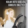 KESGİN MARKET ® Kulak Üstü Kablosuz Bluetooth Kulaklık Gürültü Önleyici Uzun Şarj Süreli