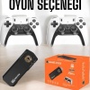 KESGİN MARKET ® Joystick Çift Kollu Oyun Kolu Retro Oyun Yüksek Çözünürlüklü 3D Game