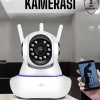 KESGİN MARKET ® Wifi Kamera Ev Kamerası Gece Görüşlü Kablosuz Bebek Izleme Kamerası