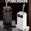 KESGİN MARKET ® Powerbank 60.000 MAH Dijital Göstergeli 4 Portlu Taşınabilir