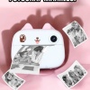 KESGİN MARKET ® Çocuk Fotoğraf Makinesi Dijital HD Video Rulo Kağıt Baskılı Yazıcı