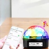KESGİN MARKET ® Kompakt Tasarımlı, Telefon Kontrollü Disko Topu Işıkları