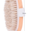 KESGİN MARKET® Parlak Ve Pürüzsüz Görünüm Sağlayan %100 Doğal At Kılı Selülit Fırçası (oval)