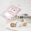 KESGİN MARKET® Baby Kullanımı Kolay Desenli Alt Bakım Çantası (pembe)