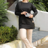 KESGİN MARKET® Yeni Stil Siyah Arma Detaylı Tunik 10020
