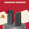 KESGİN MARKET® Kablosuz 15W Şarj Destekli 10000 mAh Taşınabilir Powerbank – Hızlı Şarj Özellikli