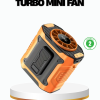 KESGİN MARKET® Turbo Mini Taşınabilir Fan – 100 Kademeli Dijital Hız Kontrolü ve Type-C Şarj (Kopya)