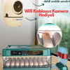 KESGİN MARKET® 130 Yumurtalık Tam Otomatik Kuluçka Makinesi Wi-fi Kamera Hediyeli Yedek Motorlu Profesyonel Tavuk Kaz Ördek Bıldırcın Güvercin Süs Kuşu İçin İdeal