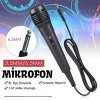 KESGİN MARKET® Karaoke Mikrofon Kablolu Mikrofon 6.5 Mm Karaoke Mikrofonu