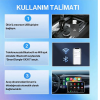 KESGİN MARKET® Kablosuz Carplay & Android Auto Adaptörü - Apple Ve Android Cihazlar İçin Evrensel Wireless Carplay Çevirici