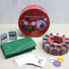 KESGİN MARKET® Metal Kutulu 240 Chip Ve 2 Adet İskambil  Kağit Setine Sahip Poker Oyunu Alk3539