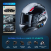 KESGİN MARKET® Q28 Motosiklet Kask Bluetooth Kulaklık 1080p Kamera Interkom Kulaklık Su Geçirmez Intercom