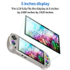KESGİN MARKET® M22 Pro Retro Oyun Konsolu 5.0 ’’ıps Ekran Dahili 20000+ Oyun Emülatörleri Rgb Led Joystick
