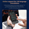 KESGİN MARKET® Kameralı 140 Dilde Wifi Özellikli Translator Elektronik Çeviri Cihazı Türkçe Menü