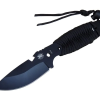 KESGİN MARKET® Gear Assault 0238bk Kamp Bıçağı 22,5 Cm - Siyah, Metal Ampampamp İpli Sap
