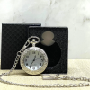 KESGİN MARKET® Özel Kutulu Gümüş Köstekli Saat Alk4686