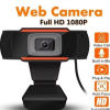 KESGİN MARKET® Webcam Orjınal 1080p Konferans Kamera Dahili Mikrofon Chat Görüntülü Sohbet Yayın Kamerası Hd Video
