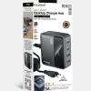 KESGİN MARKET® 65w Masaüstü 4 Portlu Hızlı Şarj Cihazı İstasyonu 2xusb-a, 2xtype-c Giriş,1,5 Mt. Kablo