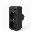 KESGİN MARKET® Çoklu Priz Yüksek Gerilim Korumalı 2’li Priz 1xusb 1xtype-c Çıkışlı Grup Priz Çoğaltıcı