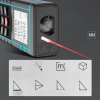 KESGİN MARKET® Profesyonel 40 Metre Dijital Lazer Metre Ölçer Lcd Ekran, Su Terazili, Alan Hacim, Pisagor Hesaplama Ve 20 Kayıt Hafızası