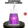 KESGİN MARKET® Mor Işıklı Şarjlı Böcek Öldürücü Lamba – Ev, Balkon ve Kamp Kullanımına Uygun