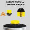 KESGİN MARKET® 3 Parça Matkap Fırça Temizlik Seti – Her Yüzey İçin Güçlü ve Pratik Çözüm