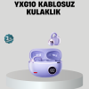 KESGİN MARKET® Kulak Arkası Klipsli Bluetooth Kulaklık YXG10 Silikon Malzemeli Ergonomik