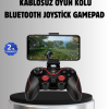 KESGİN MARKET® Bluetooth Kablosuz Gamepad TV PC Telefon Uyumluluğu Kolay Bağlantılı