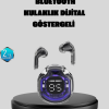 KESGİN MARKET® ENC Mikrofonlu Kablosuz Kulaklık Dokunmatik Kontrol ve LED Ekran Şarj Kutulu