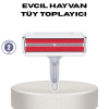 KESGİN MARKET® Hazneli Tüy Temizleyici Çok Yüzeyli Tüy ve Toz Toplama Aparatı